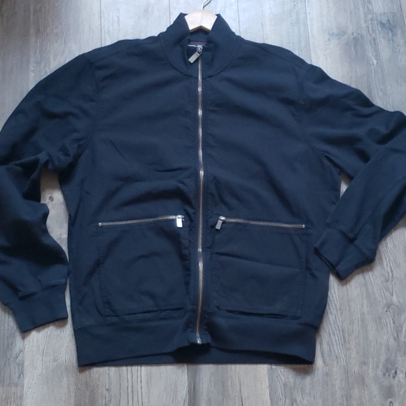 Michael Kors Jacket Light weight New Navy Cotton - Picture 1 of 4